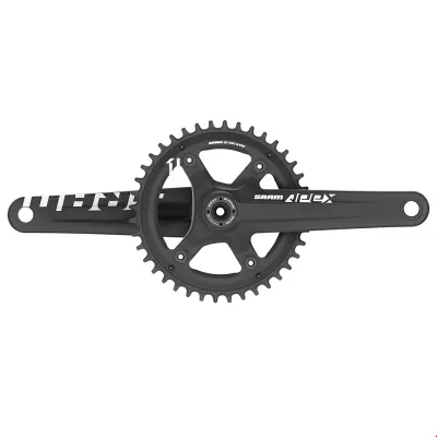 JUEGO DE BIELAS Y PLATO SRAM X-SYNC APEX BB30 10/11V 42D 172.5MM ALUMINIO NEGRO SIN CAZOLETAS