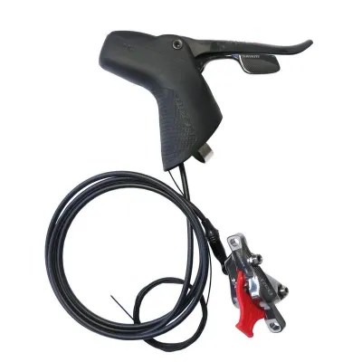 MANETA HIDRAULICA SRAM RED YAW DERECHA/TRASERA FLAT MOUNT 1800MM 11 VELOCIDADES CARBONO NEGRO