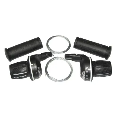 JUEGO DE MANDOS SRAM GRIP SHIFT 3.0 COMPUESTO 7 VELOCIDADES MICRO FRONT NEGRO JUEGO DE MANDOS SRAM GRIP SHIFT 3.0 COMPUESTO 7 VELOCIDADES MICRO FRONT NEGRO