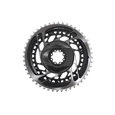 JUEGO DE PLATOS SRAM RED DIRECT MOUNT 12 VELOCIDADES  50/37D ALUMINIO GRIS POLAR (SIN POTENCIOMETRO)