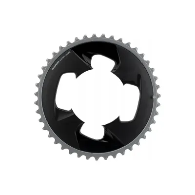 PLATO SRAM FORCE WIDE 43 DIENTES 94 BCD 2x12 VELOCIDADES GRIS POLAR CON CUBREPLATO PLATO SRAM FORCE WIDE 43 DIENTES 94 BCD 2x12 VELOCIDADES GRIS POLAR CON CUBREPLATO