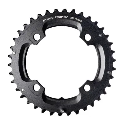 PLATO SRAM TRUVATIV MTB S1 36 DIENTES 4 BRAZOS 104 BCD 2X10 VELOCIDADES NEGRO