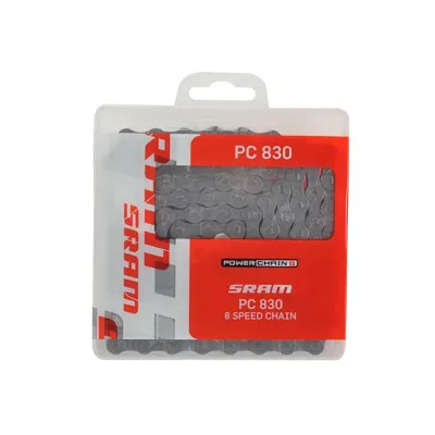 CADENA SRAM PC830 114 ESLABONES POWERLINK 6/7/8 VELOCIDADES CADENA SRAM PC830 114 ESLABONES POWERLINK 6/7/8 VELOCIDADES