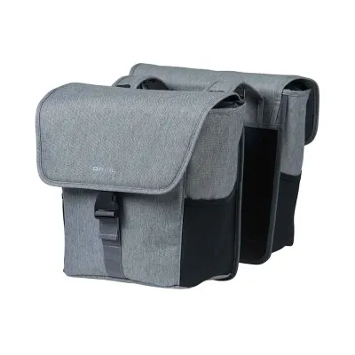 ALFORJAS TRASERAS BASIL GO DOUBLE 32 LITROS ALFORJAS TRASERAS BASIL GO DOUBLE 32 LITROS