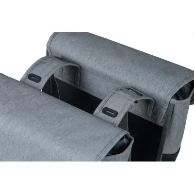 ALFORJAS TRASERAS BASIL GO DOUBLE 32 LITROS ALFORJAS TRASERAS BASIL GO DOUBLE 32 LITROS