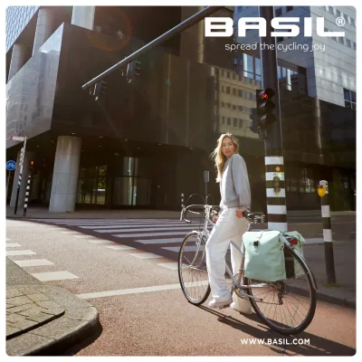  ALFORJA TRASERA BASIL SOHO NORDLICHT 41 L