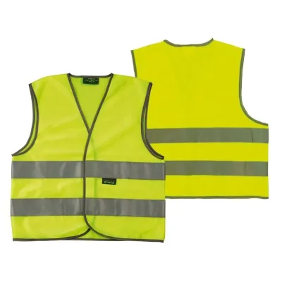 CHALECO SEGURIDAD WOWOW ADULTO CON REFLECTANTE AMARILLO 