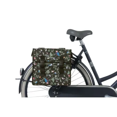 ALFORJAS TRASERAS BASIL WANDERLUST DOUBLE 35 LITROS ALFORJAS TRASERAS BASIL WANDERLUST DOUBLE 35 LITROS