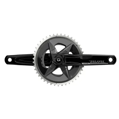 JUEGOS DE BIELAS POTENCIOMETRO SRAM RIVAL D1 QUARQ DUB 94 BCD 170MM 43x30D YAW ALUMINIO NEGRO S.CAZ