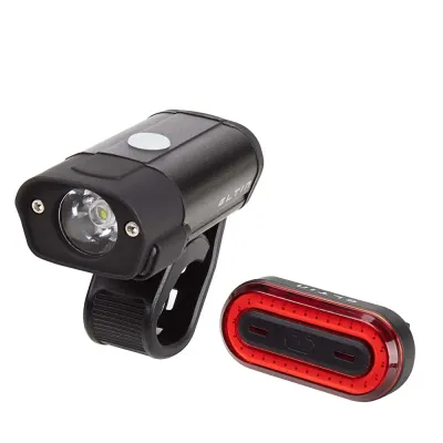 PACK LUZ DELANTERA + TRASERA 400+40Lm PACK LUZ DELANTERA + TRASERA 400+40Lm