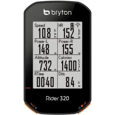 CICLOCOMPUTADOR GPS BRYTON RIDER 320E