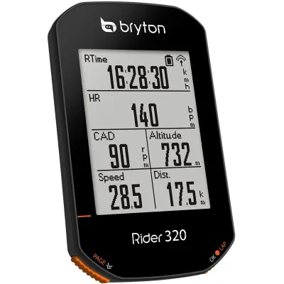 CICLOCOMPUTADOR GPS BRYTON RIDER 320E