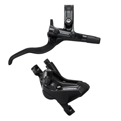 SHIMANO KIT FRENO DISCO TRASERO 4 PIST. BL-M4100 + BR-MT420 + LATIG.