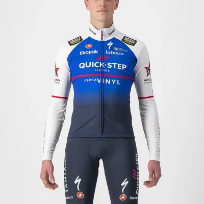 MAILLOT CASTELLI TERMICO MANGA LARGA QUICKSTEP (2022) MAILLOT CASTELLI TERMICO MANGA LARGA QUICKSTEP (2022)