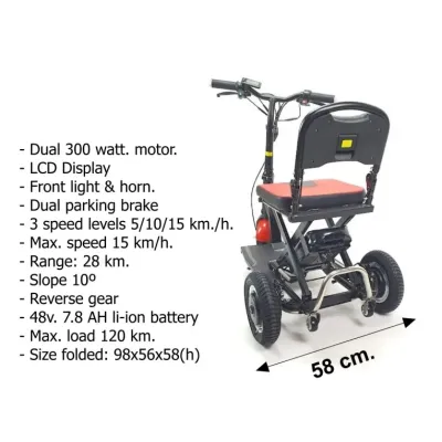 SCOOTER CICLOTEK FREEDOM X2 DUAL MOTOR 48V