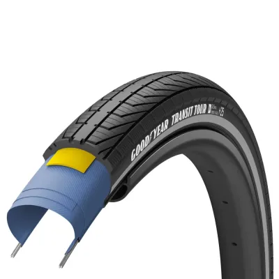 CUBIERTA GOODYEAR TRANSIT TOUR S1 27,5x2.6 RÍGIDA 