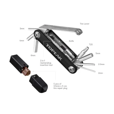 LLAVE MULTIHERRAMIENTAS TOPEAK NINJA MASTER + TOOLBOX 11