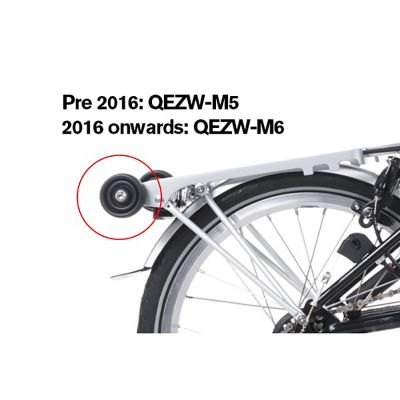 EAZY WHEEL PARA BROMPTON R (5mm) EAZY WHEEL PARA BROMPTON R (5mm)