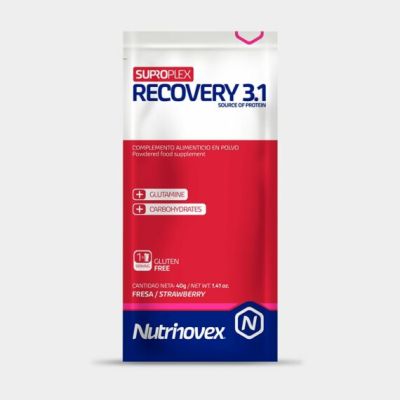 RECUPERADOR MUSCULAR NUTRINOVEX RECOVERY 3.1 12 MONODOSIS