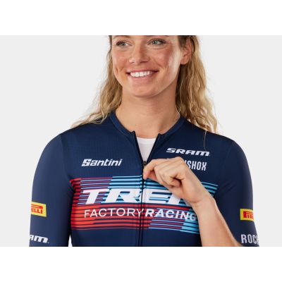 MAILLOT SANTINI TREK FACTORY RACING TEAM REPLICA MUJER