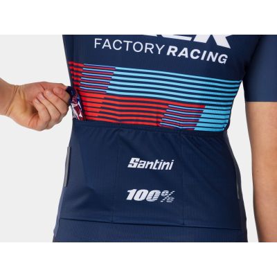 MAILLOT SANTINI TREK FACTORY RACING TEAM REPLICA MUJER