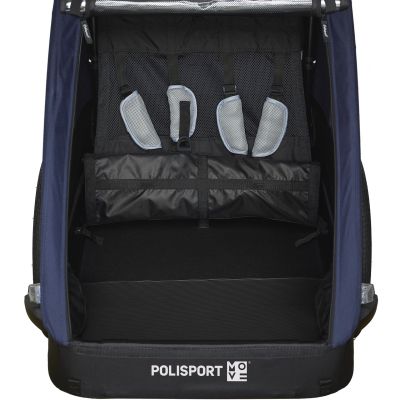 REMOLQUE POLISPORT COMPLETO (TRAILER + STROLLER)