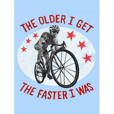 CAMISETA CYCOLOGY THE FASTER I WAS 