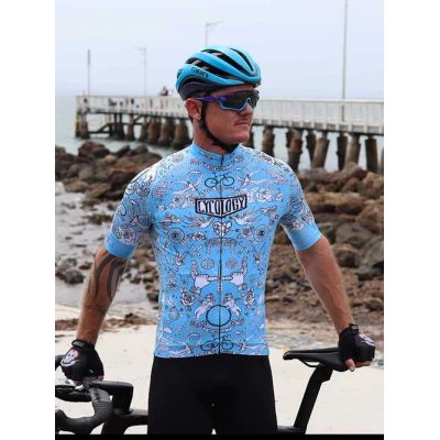 MAILLOT CYCOLOGY VELO TATTO AZUL