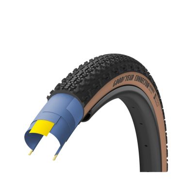 CUBIERTA GOODYEAR CONNECTOR ULTIMATE 700x35 TLC NEGRO/MARRON