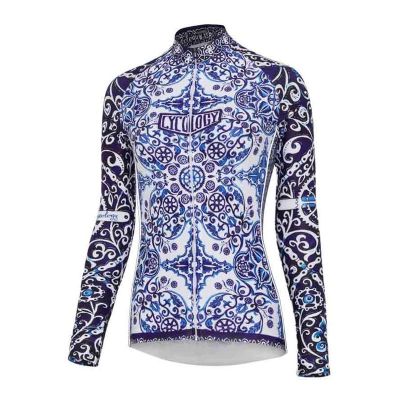 MAILLOT MANGA LARGA MUJER CYCOLOGY MAJOLICA MAILLOT MANGA LARGA MUJER CYCOLOGY MAJOLICA