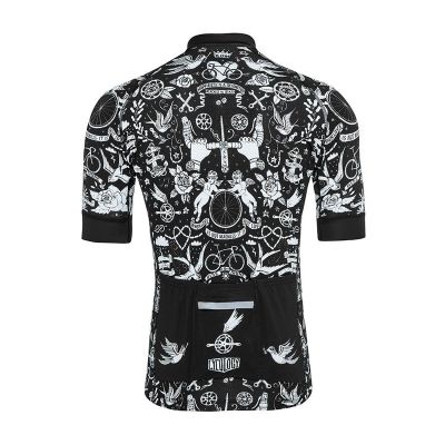 MAILLOT CYCOLOGY VELO TATTO NEGRO