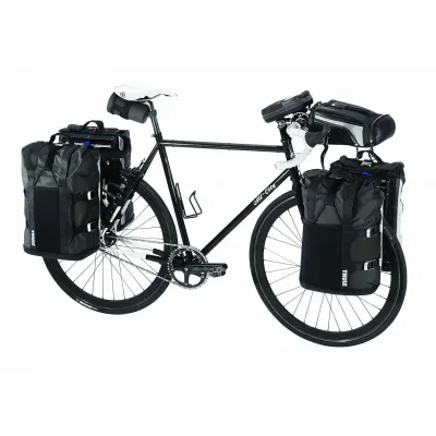 Thule Pack n Pedal portabultos transportin para bicicleta modelo TH100090  Bicicletas y piruletas ciclismo en familia