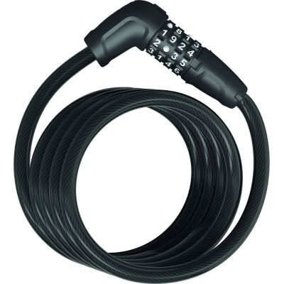 Candado de cable espiral de clave Extra Gruesa