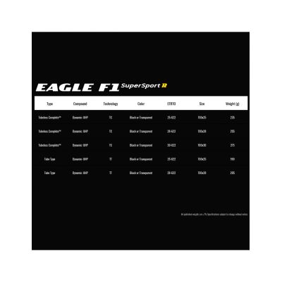 CUBIERTA GOODYEAR EAGLE F1 SUPERSPORT R 700x30 TLC PLEGABLE NEGRO/MARRON