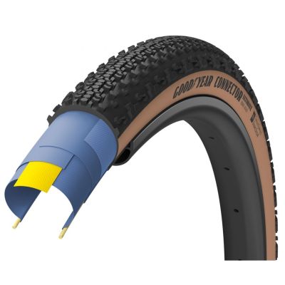 CUBIERTA GOODYEAR CONNECTOR ULTIMATE 700x45 TLC NEGRO/MARRON