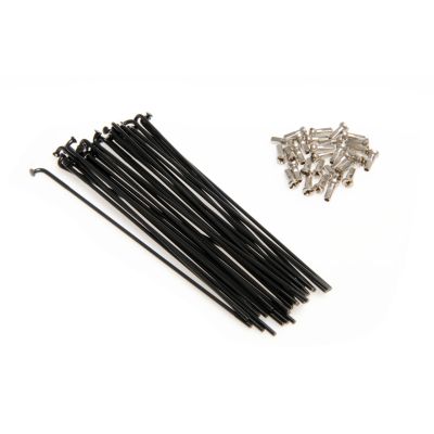 SET DE RADIOS 13g SIMPLE CALIBRADOR - 146mm (NEGRO) SET DE RADIOS 13g SIMPLE CALIBRADOR - 146mm (NEGRO)