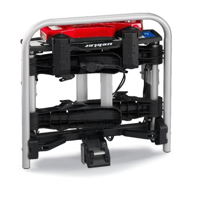 PORTABICICLETAS PLEGABLE UEBLER I31 Z CON CONTROL DE DISTANCIA PARA TRES BICICLETAS 60º