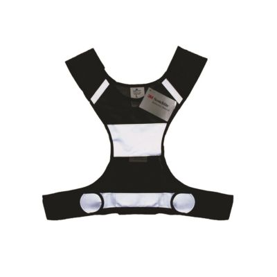 CHALECO REFLECTANTE SPORT MINI NEGRO CHALECO REFLECTANTE SPORT MINI NEGRO
