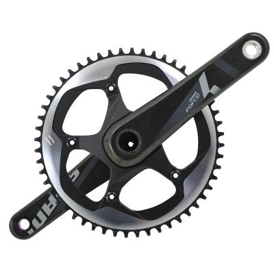 JUEGO DE BIELAS Y PLATO SRAM FORCE1 X-SYNC GXP 130 BCD 170 mm 52 DIENTES 1x10/11V CARBONO NEGRO JUEGO DE BIELAS Y PLATO SRAM FORCE1 X-SYNC GXP 130 BCD 170 mm 52 DIENTES 1x10/11V CARBONO NEGRO