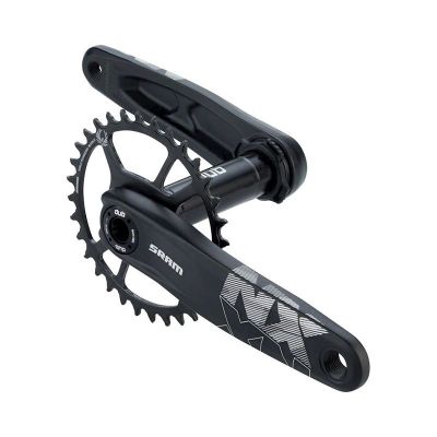 JUEGO DE BIELAS Y PLATO SRAM NX EAGLE X-SYNC2 FAT BIKE 4" DIRECT MOUNT 165 mm 30D ALUMINIO NEGRO SIN CAZOLETAS