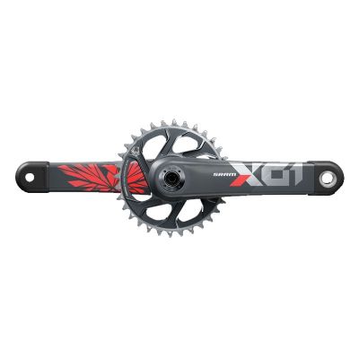 JUEGO BIELAS/PLATO SRAM X01 EAGLE X-SYNC2 148 BOOST DUB DM 165 mm 32D 12V CARBONO LUNAR/ROJO SIN CAZOLETAS JUEGO BIELAS/PLATO SRAM X01 EAGLE X-SYNC2 148 BOOST DUB DM 165 mm 32D 12V CARBONO LUNAR/ROJO SIN CAZOLETAS