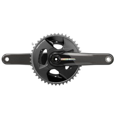  JUEGO BIELAS/PLATOS SRAM FORCE WIDE D2 DUB 94 BCD 170 mm 43x30D 12V CARBONO GRIS/IRIDISCENTE SIN CAZOLETAS