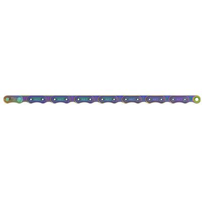 CADENA SRAM RED D1 FLATTOP 120 ESLABONES POWERLOCK 12V ARCOIRIS CADENA SRAM RED D1 FLATTOP 120 ESLABONES POWERLOCK 12V ARCOIRIS