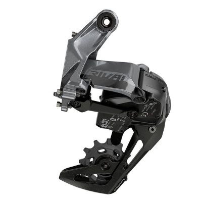 CAMBIO SRAM RIVAL XPLR ETAP AXS D1 12V 44D ALUMINIO NEGRO (BATERIA NO INCLUIDA)