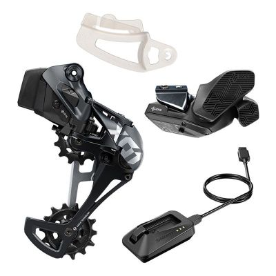 KIT ACTUALIZACION GRUPO SRAM X01 EAGLE AXS ROCKER GRIS LUNAR KIT ACTUALIZACION GRUPO SRAM X01 EAGLE AXS ROCKER GRIS LUNAR