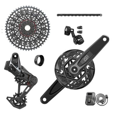 GRUPO ELECTRONICO SRAM X0 T-TYPE EAGLE AXS E-MTB BROSE ISIS POD 160 mm 36D 1x12V (10-52)