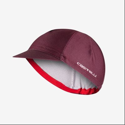 GORRA CICLISTA CASTELLI ROSSO CORSA (2024)