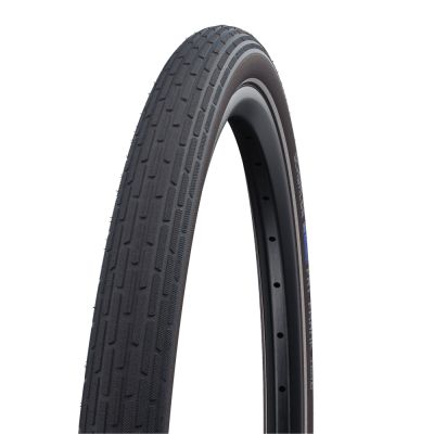 CUBIERTA SCHWALBE FAT FRANK 28x2.00 K-GUARD ACTIVELINE HS375 TWINSKIN RIGIDA NEGRO/CAFE REFLECTANTE 