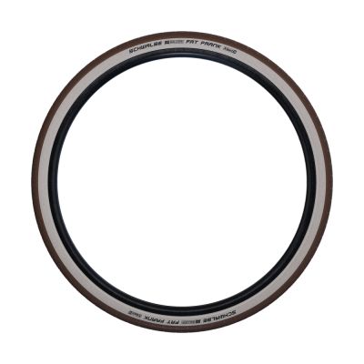 CUBIERTA SCHWALBE FAT FRANK 28x2.00 K-GUARD ACTIVELINE HS375 TWINSKIN RIGIDA MARRON/BLANCO REFLECT 
