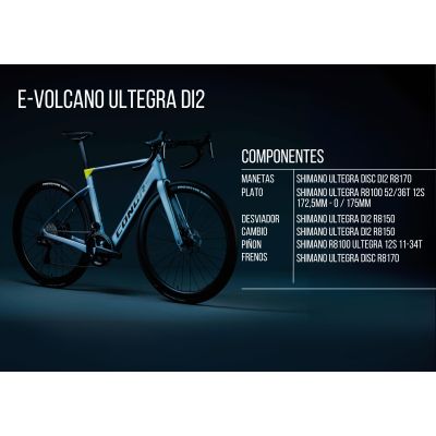CONOR WRC E-VOLCANO ULTEGRA Di2 2X12S